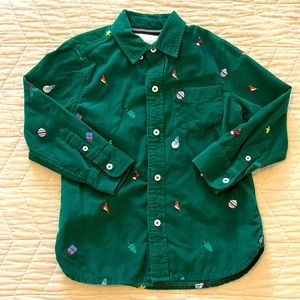 Mini Boden Holiday button up